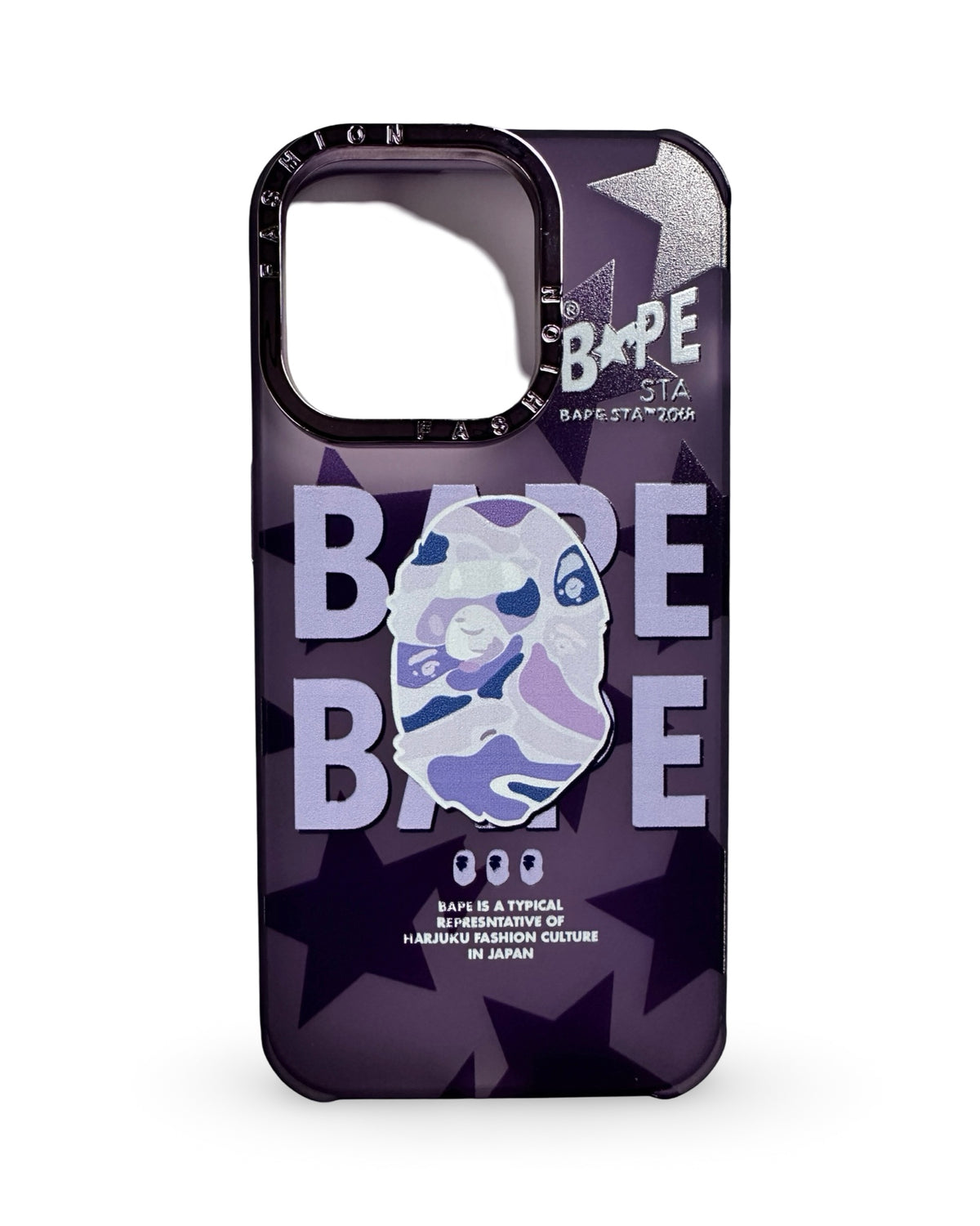 CaseNerd "Purple Ape Sta" iPhone Case
