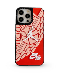 CaseNerd "Jordan Wings Red" iPhone Case