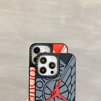 CaseNerd "Jordan Wings Black" iPhone Case